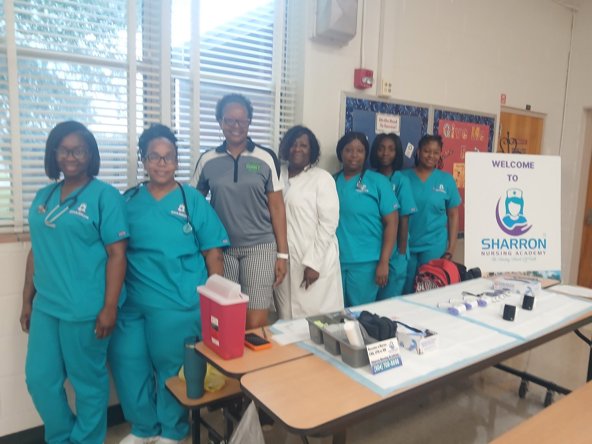 R.L. Brown Back to School Event — Sharron Nursing Academy