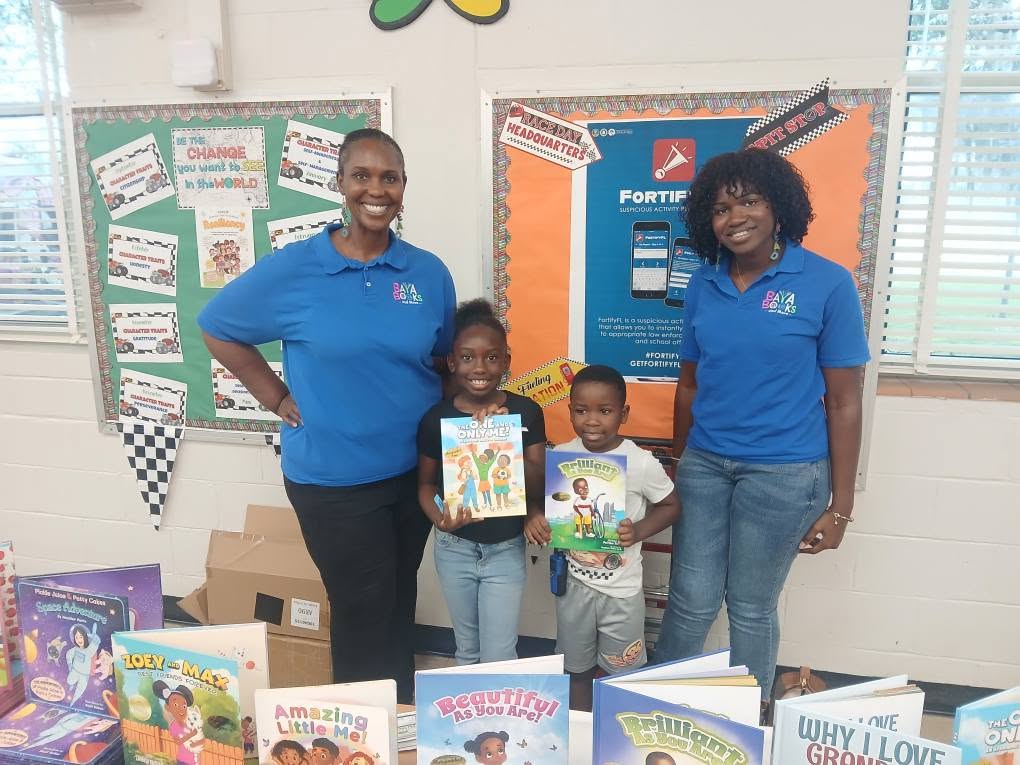 R.L. Brown Back to School Event — BAYA Books & More Blessing Students